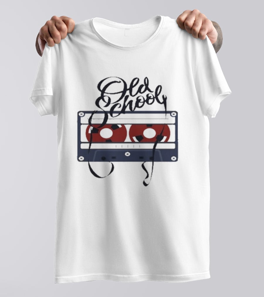 Old School Cassette Tape Vintage 80s 90s T-Shirt
