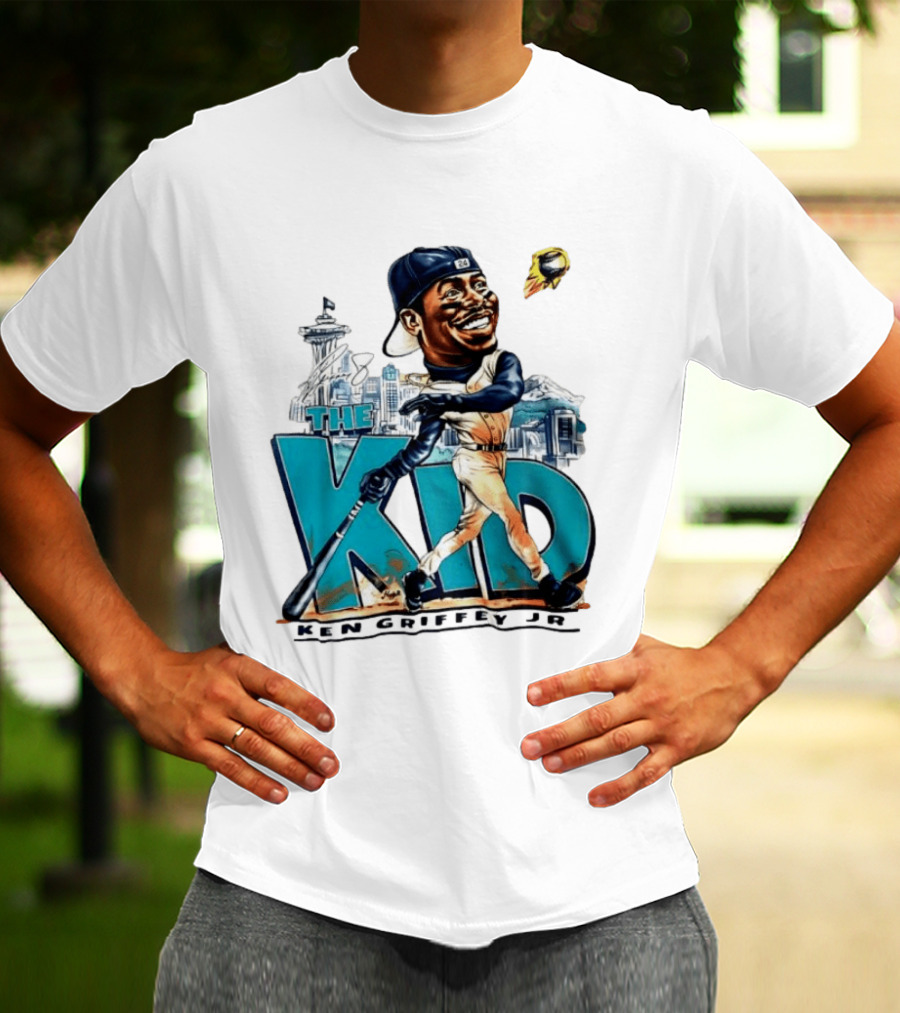 Ken Griffey Jr. The Kid Seattle Baseball Legend T-Shirt