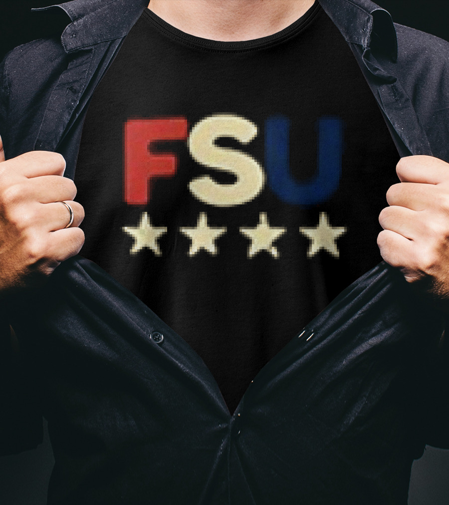 Florida State Seminoles Americana Eagle FSU Stars T-Shirt