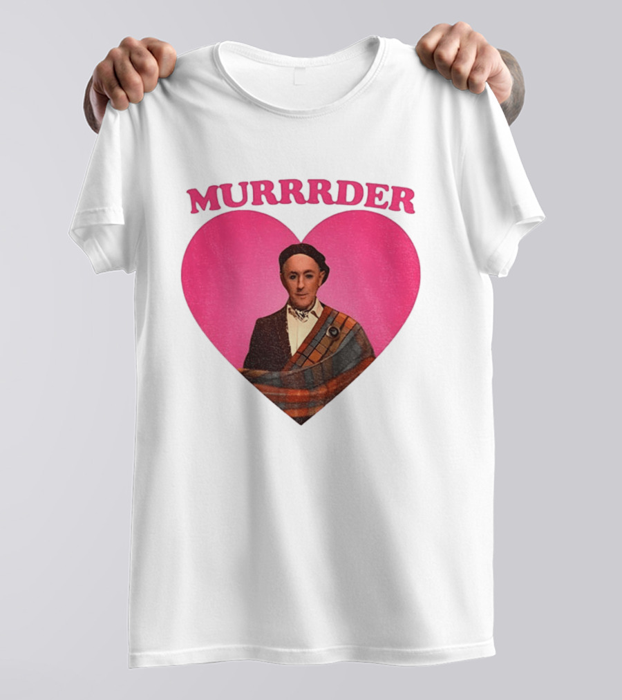 Alan Cumming Murrrder Heart Pink Love The Traitors TV Show T-Shirt