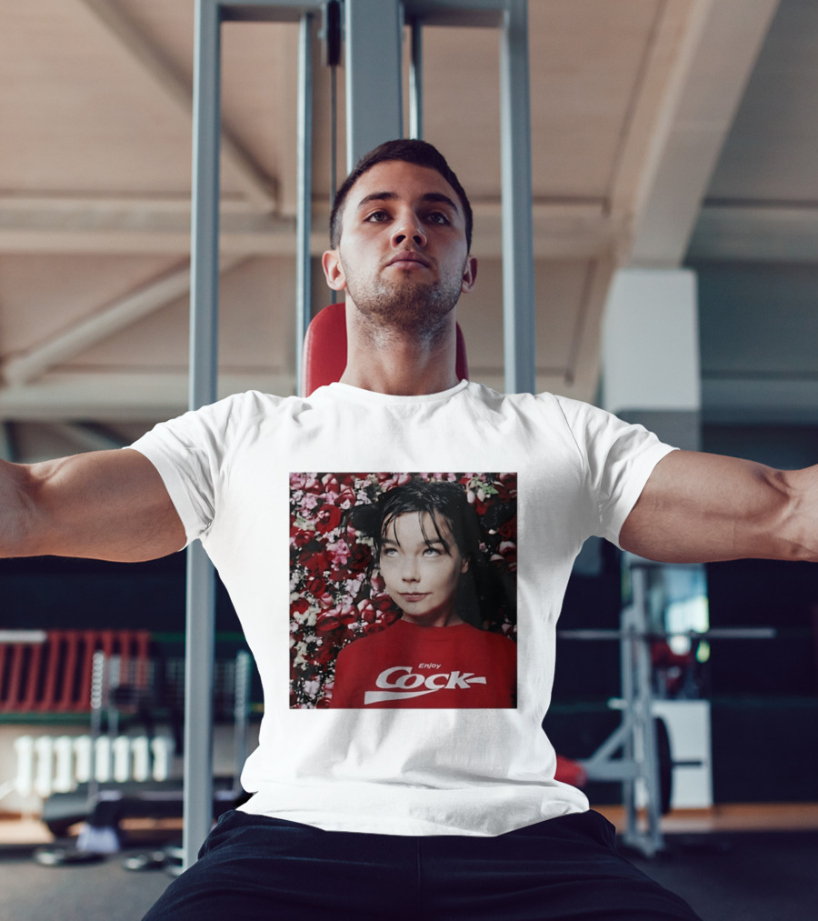 Bjork Enjoy Cock Vintage Inspired 2023 Floral T-Shirt