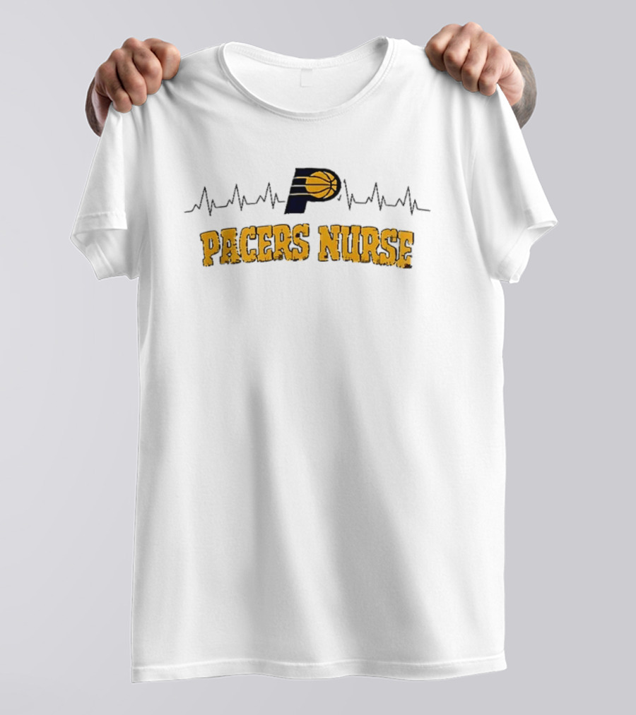 Indiana Pacers Nurse Heartbeat Appreciation T-Shirt