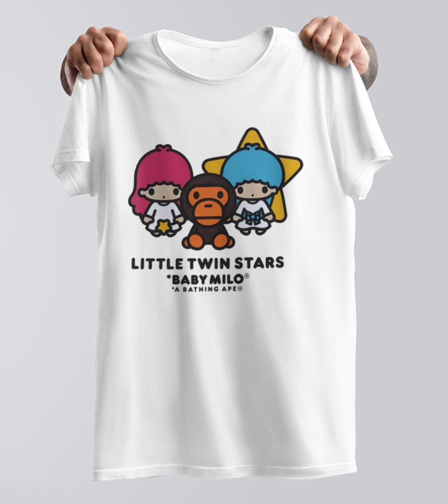 Little Twin Stars Baby Milo A Bathing Ape Collaboration T-Shirt