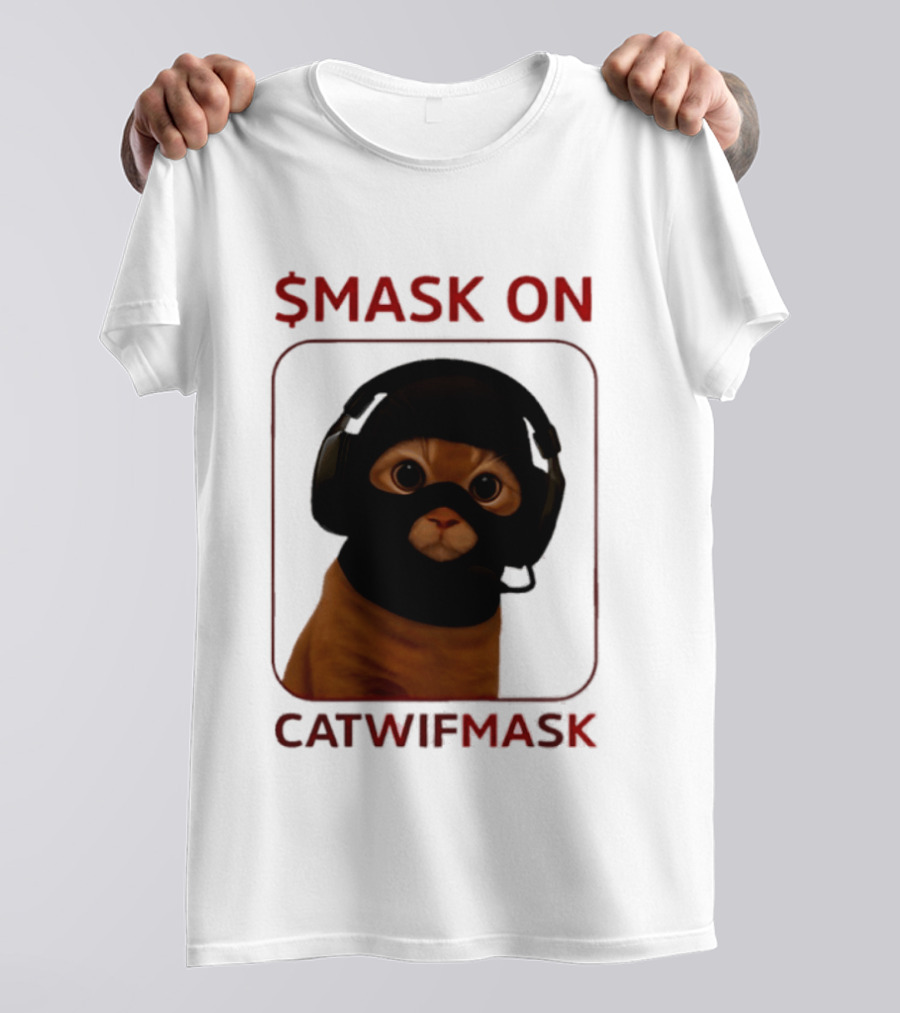$Mask On Catwifmask T-Shirt