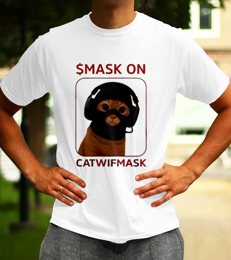 $Mask On Catwifmask T-Shirt