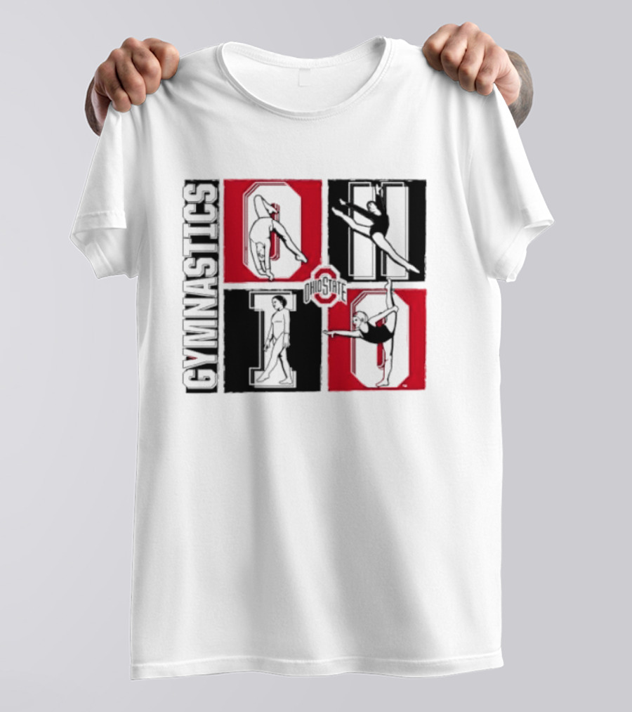 Ohio State Buckeyes Gymnastics OHIO Athlete T-Shirt