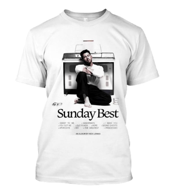 Sunday Best Nick Jonas Tracklist T-Shirt