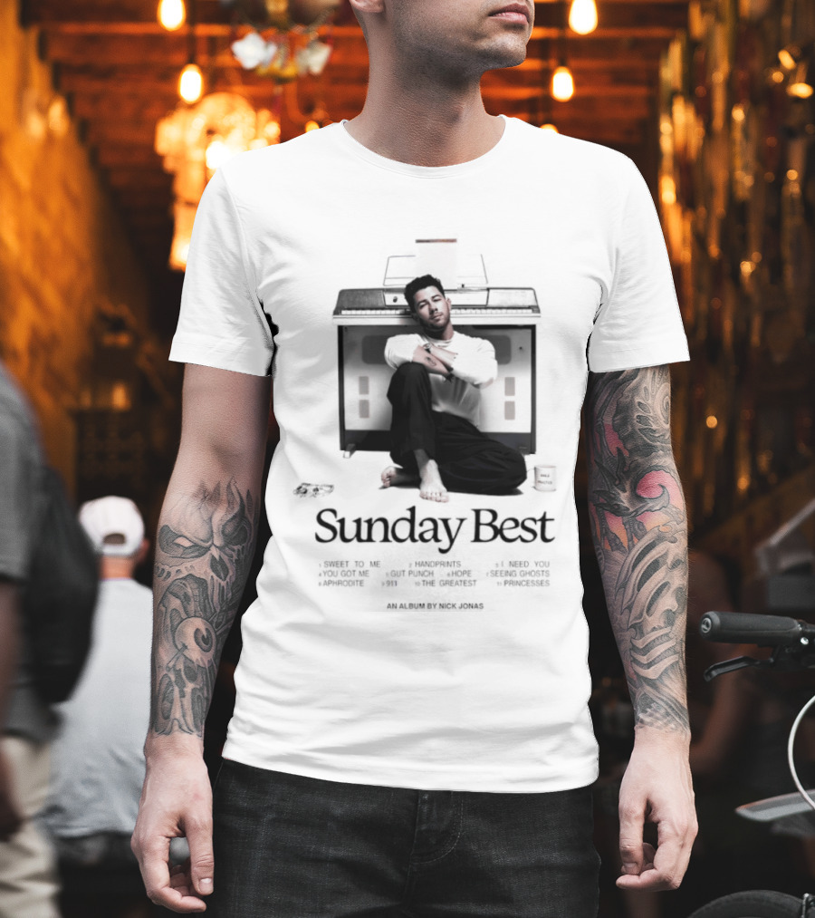 Sunday Best Nick Jonas Tracklist T-Shirt