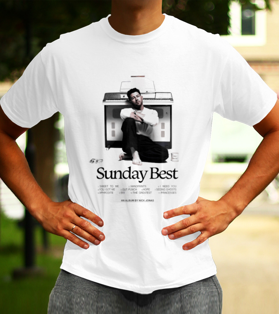 Sunday Best Nick Jonas Tracklist T-Shirt