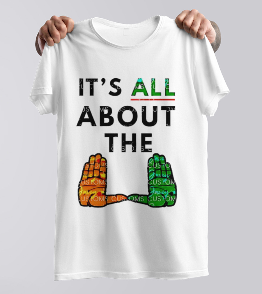 It's All About The U Miami Hurricanes Hand Gesture T-Shirt