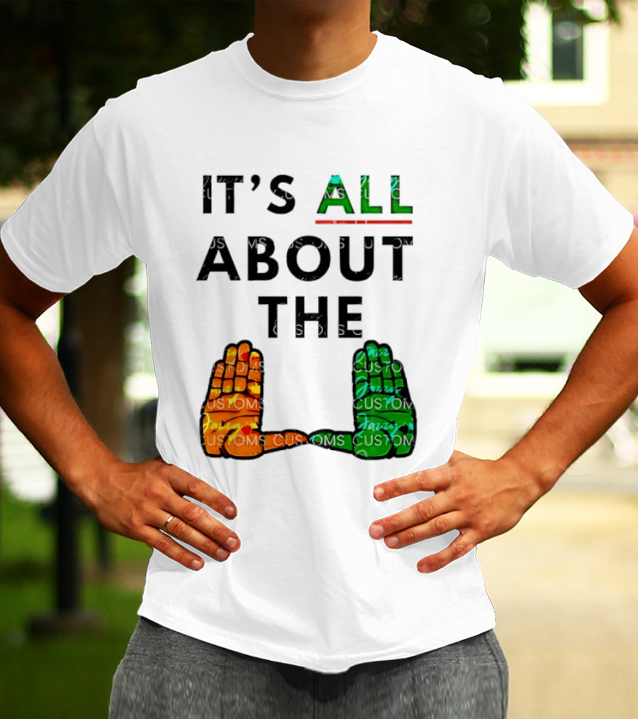 It's All About The U Miami Hurricanes Hand Gesture T-Shirt
