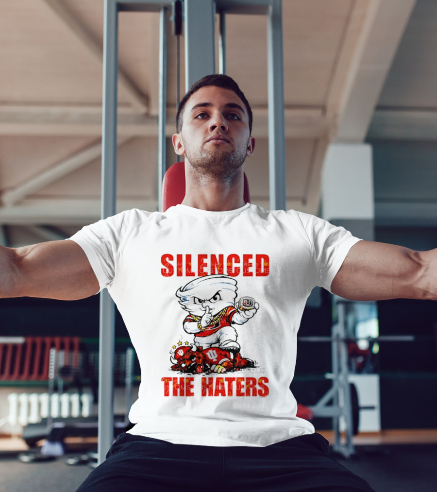 Miami Hurricanes Silenced The Haters Bold Cartoon T-Shirt