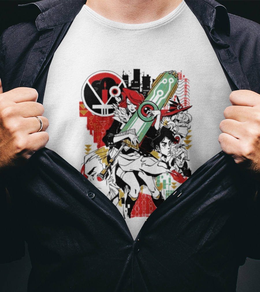 Transistor 10th Anniversary Red And Jaunt Feature T-Shirt