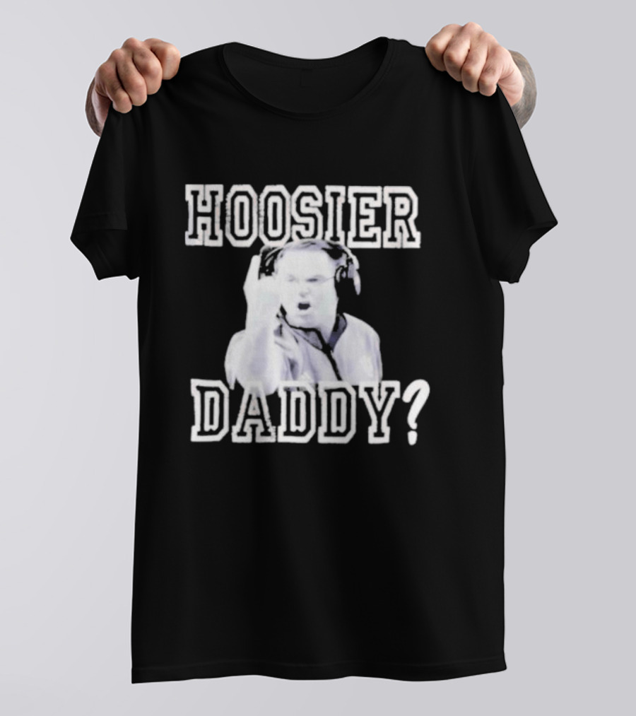 Hoosier Daddy Indiana Basketball Coaching Legend T-Shirt