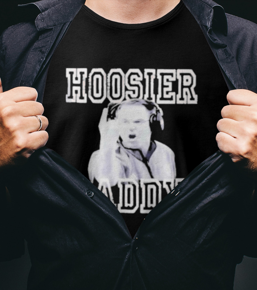 Hoosier Daddy Indiana Basketball Coaching Legend T-Shirt