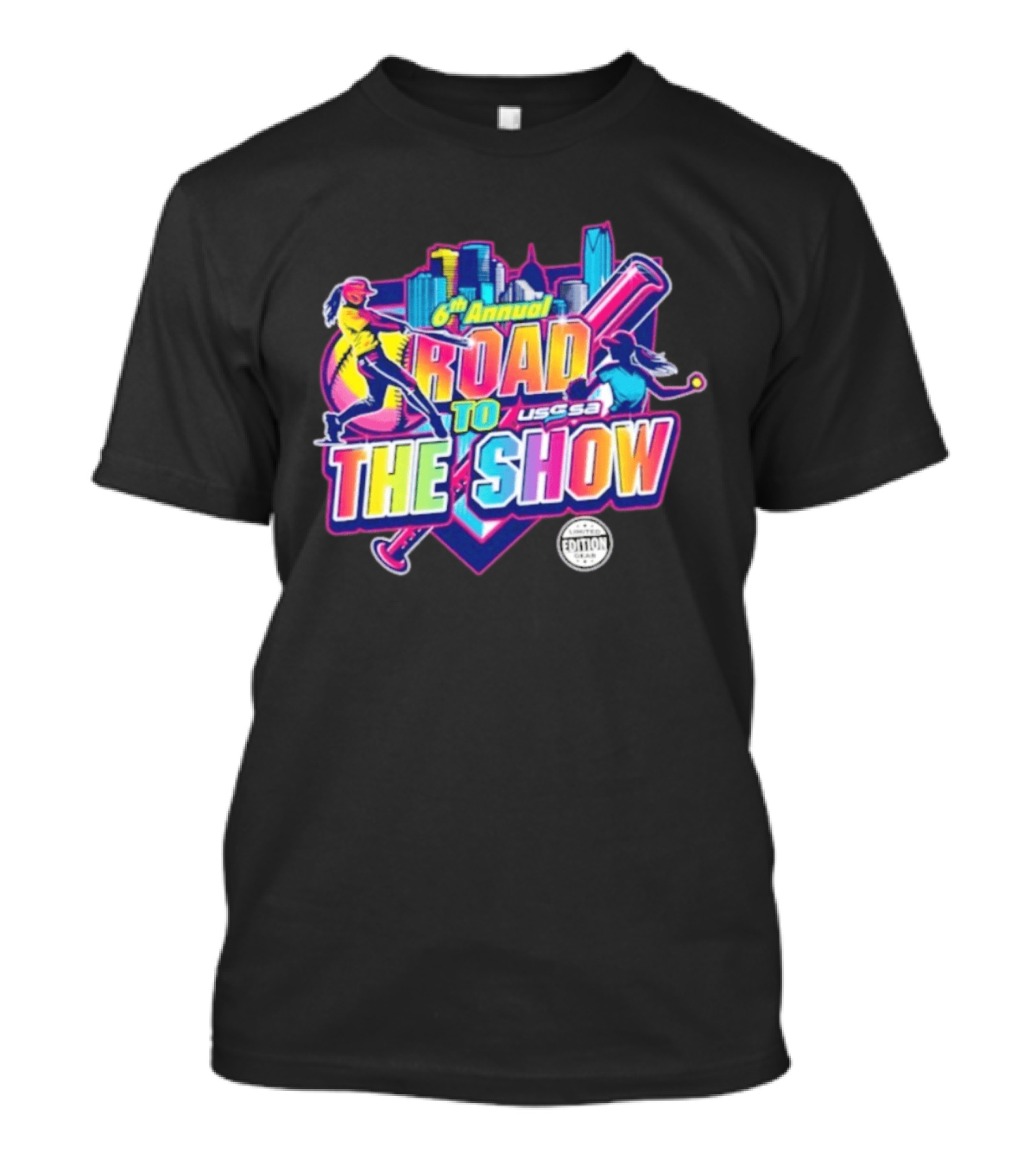 6th Annual Road To The Show USSSA Limited Edition 2026 T-Shirt