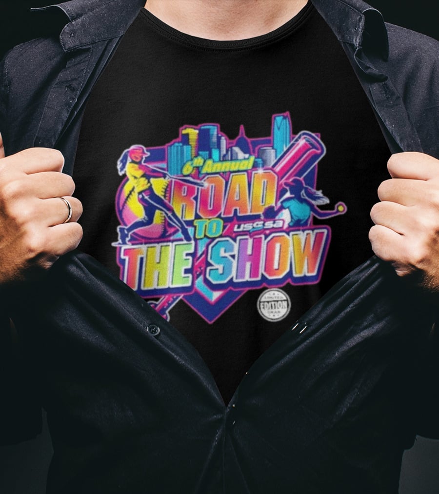 6th Annual Road To The Show USSSA Limited Edition 2026 T-Shirt