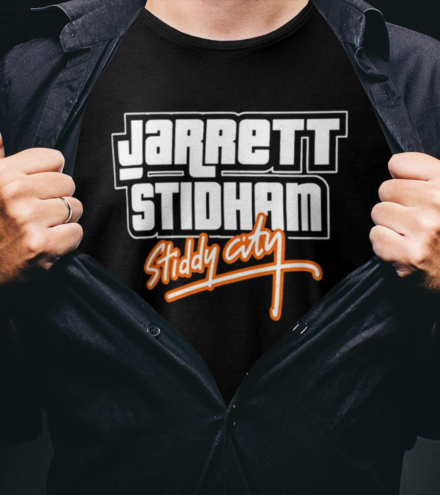 Jarrett Stidham Stiddy City GTA Vice City T-Shirt