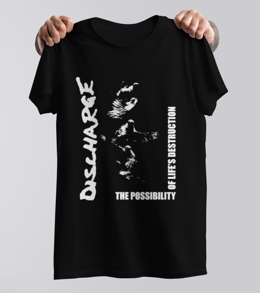 Discharge The Possibility Of Life's Destruction Face Fragmentation T-Shirt