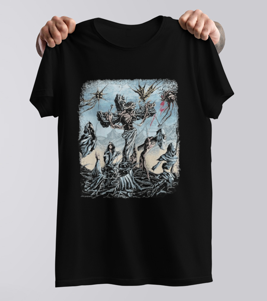 Edge Of Sanity Jesus Cries Album Cover T-Shirt