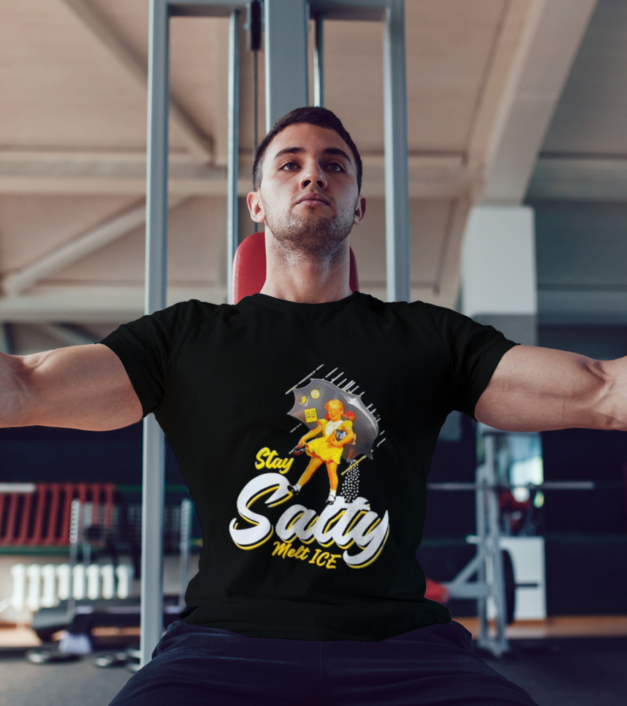 Stay Salty Melt Ice Umbrella Girl T-Shirt