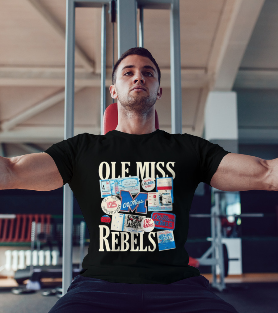Ole Miss Rebels Spirit Memorabilia Collection T-Shirt