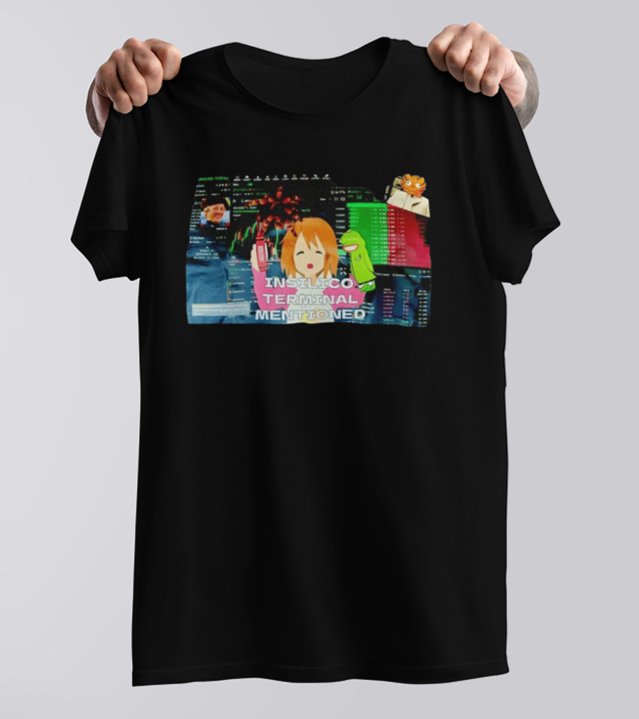 Insilico Terminal Mentioned Anime Character Stock Market T-Shirt
