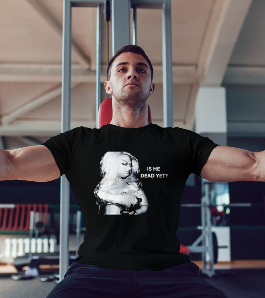 Is He Dead Yet Subtle FDT Protest T-Shirt