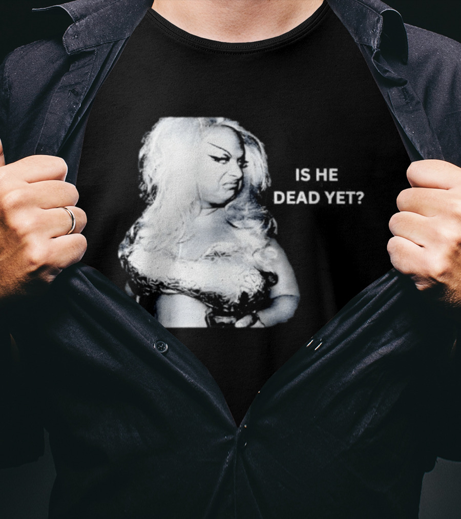 Is He Dead Yet Subtle FDT Protest T-Shirt