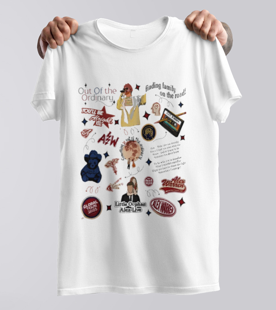 Out Of The Ordinary Finding Family On The Road Alex Warren Little Orphan T-Shirt