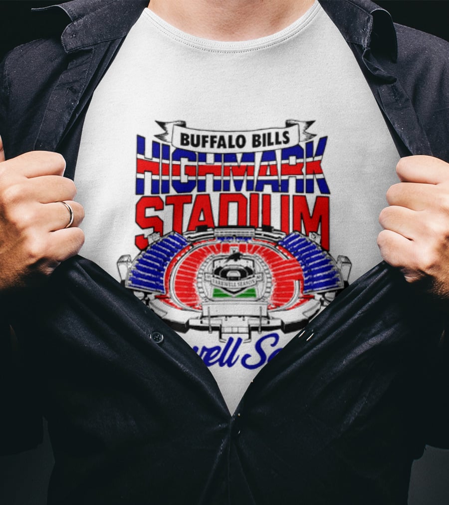 Buffalo Bills Highmark Stadium Farewell Season T-Shirt