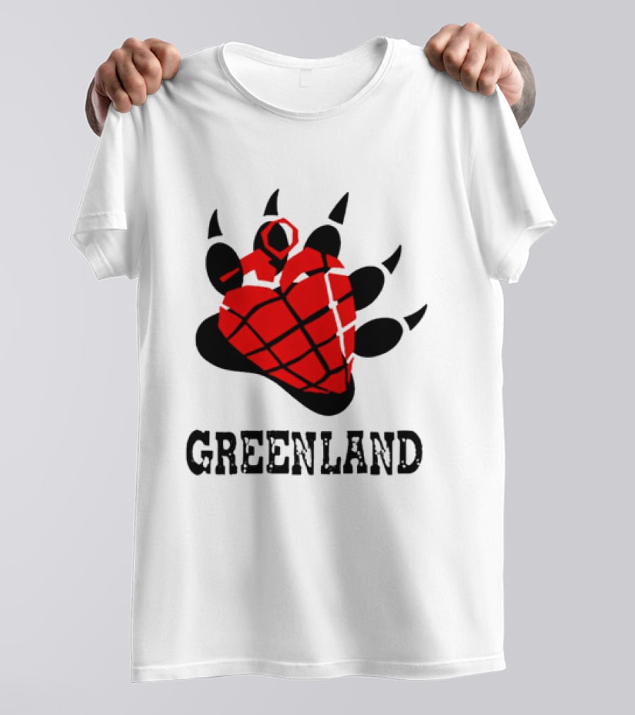 Greenland Green Day Heart And Claws T-Shirt