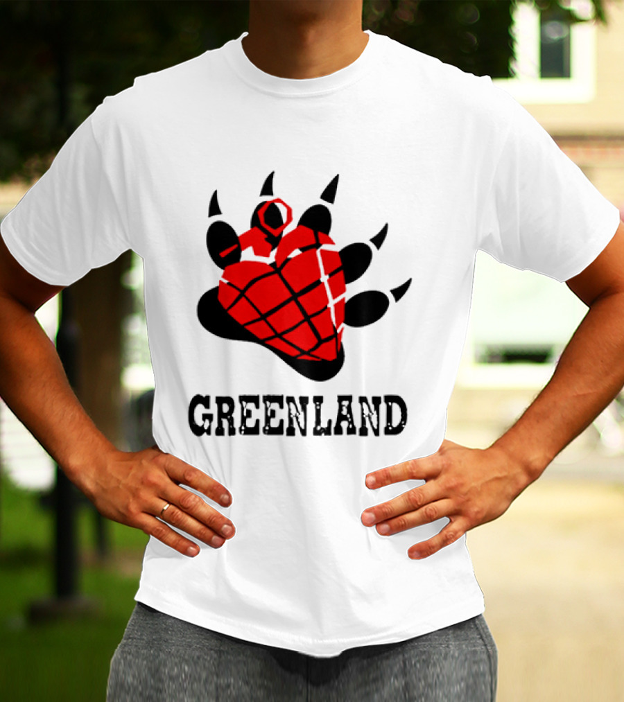 Greenland Green Day Heart And Claws T-Shirt