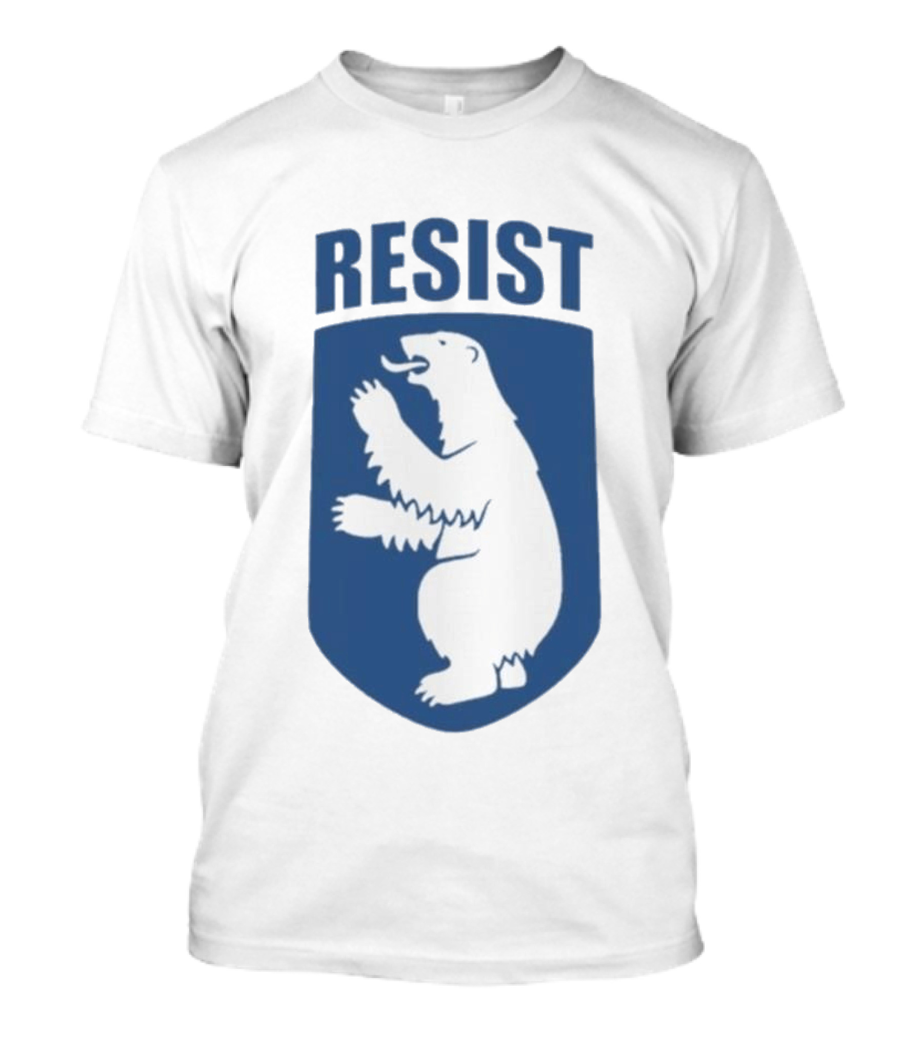 Resist Greenland Polar Bear Shield T-Shirt