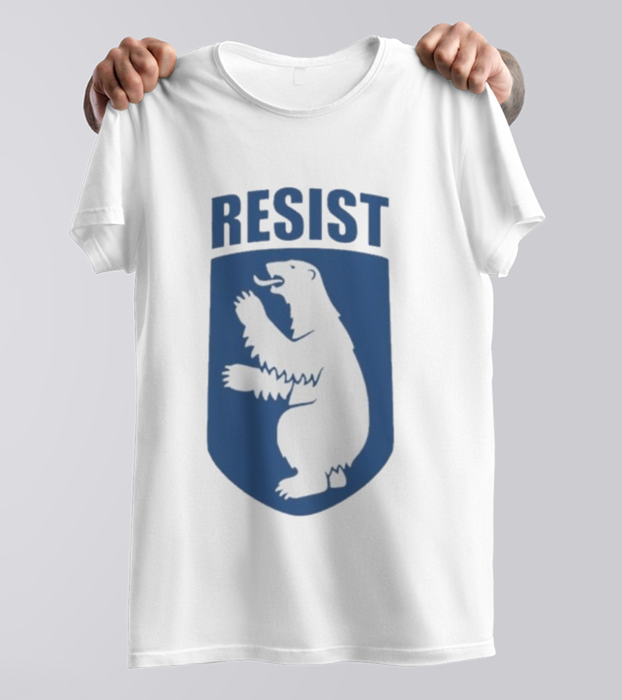 Resist Greenland Polar Bear Shield T-Shirt