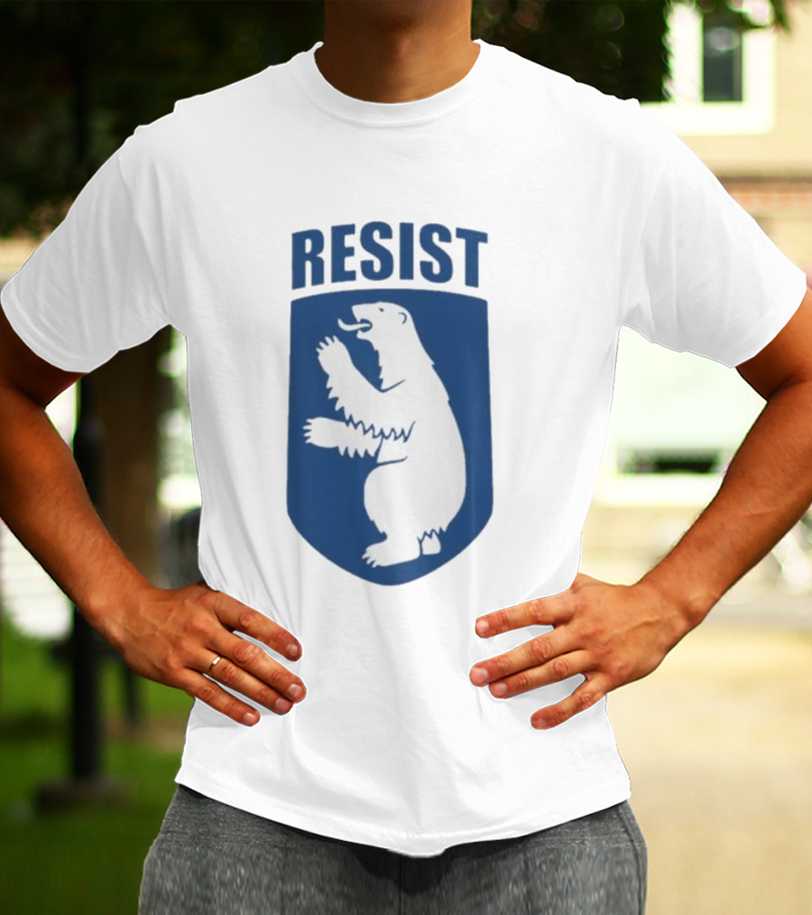 Resist Greenland Polar Bear Shield T-Shirt