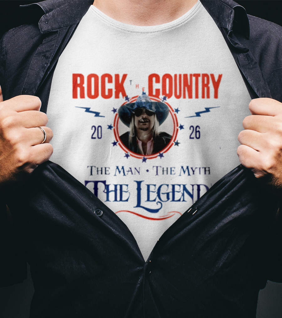 Kid Rock The Man The Myth The Legend Rock Country 2026 T-Shirt
