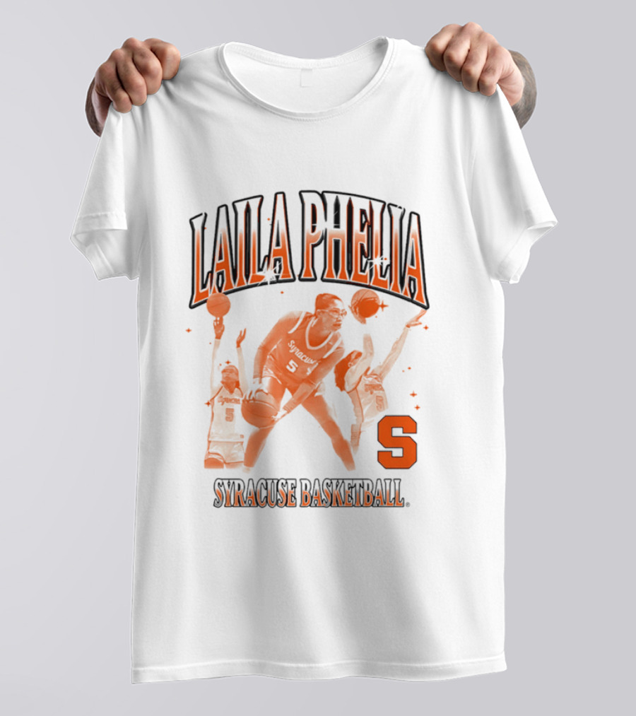 Laila Phelia Syracuse Basketball Orange S T-Shirt