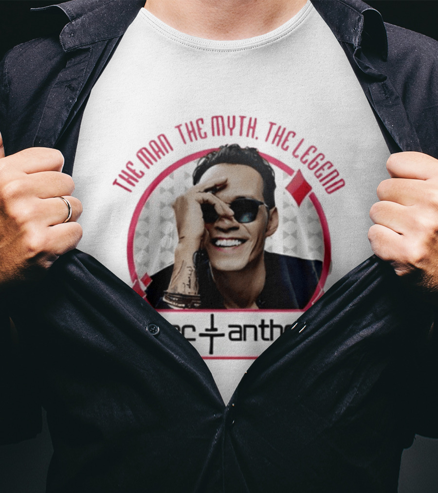 The Man The Myth The Legend Marc Anthony Vegas My Way Vivir Mi Vida 2026 T-Shirt