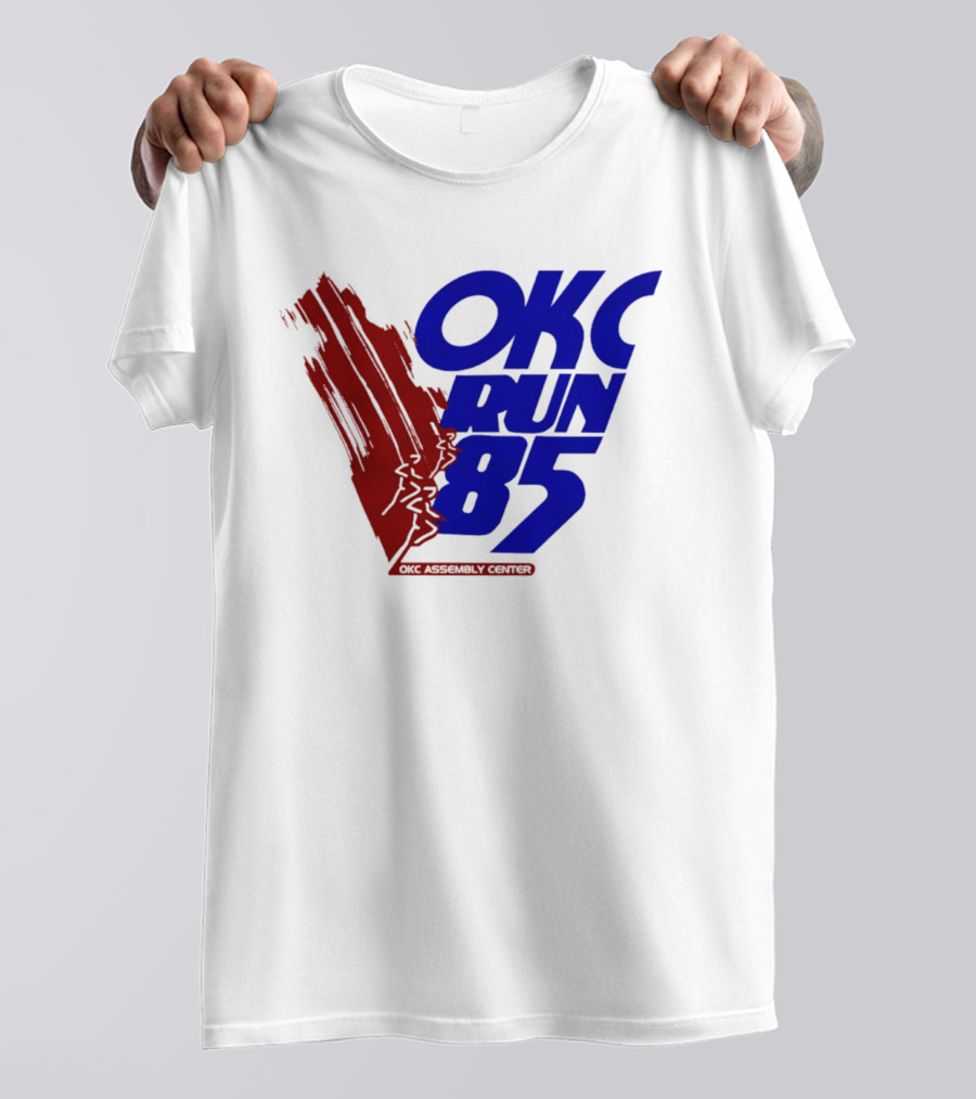 OKC Run 85 OKC Assembly Center Racing Event T-Shirt