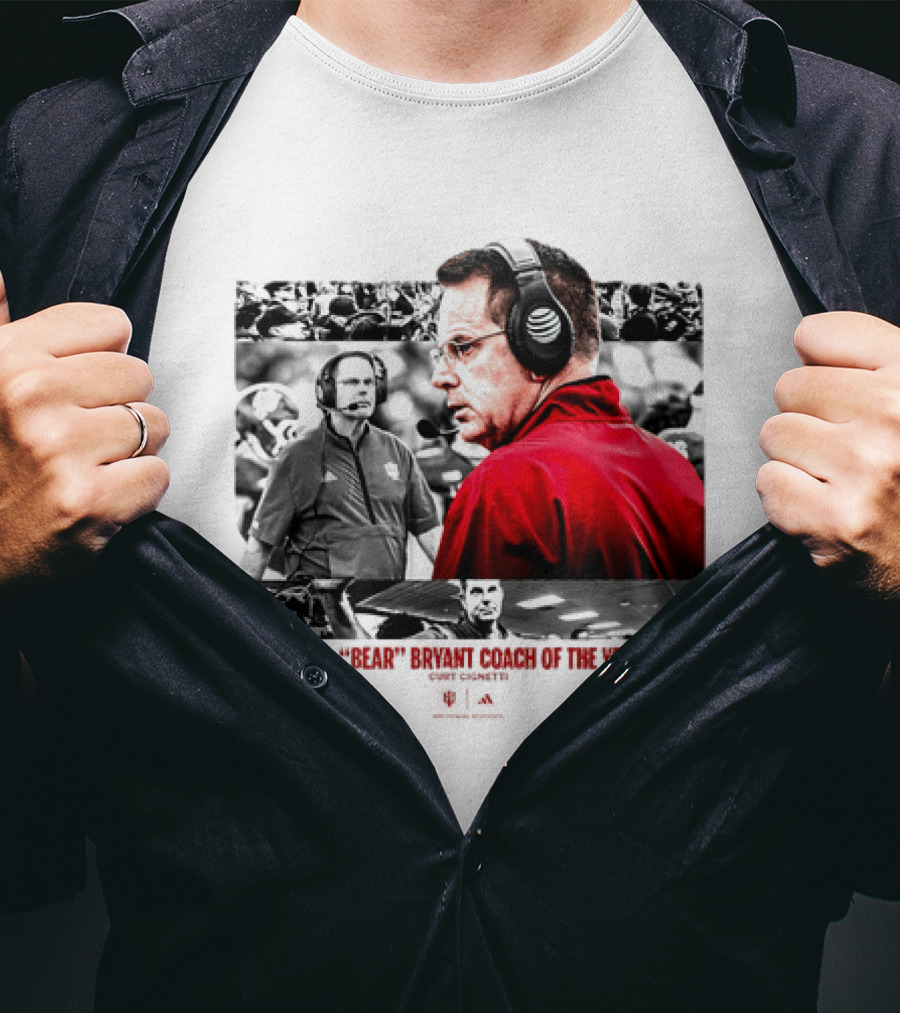 Paul Bear Bryant Coach Of The Year 2026 Football Legacy T-Shirt