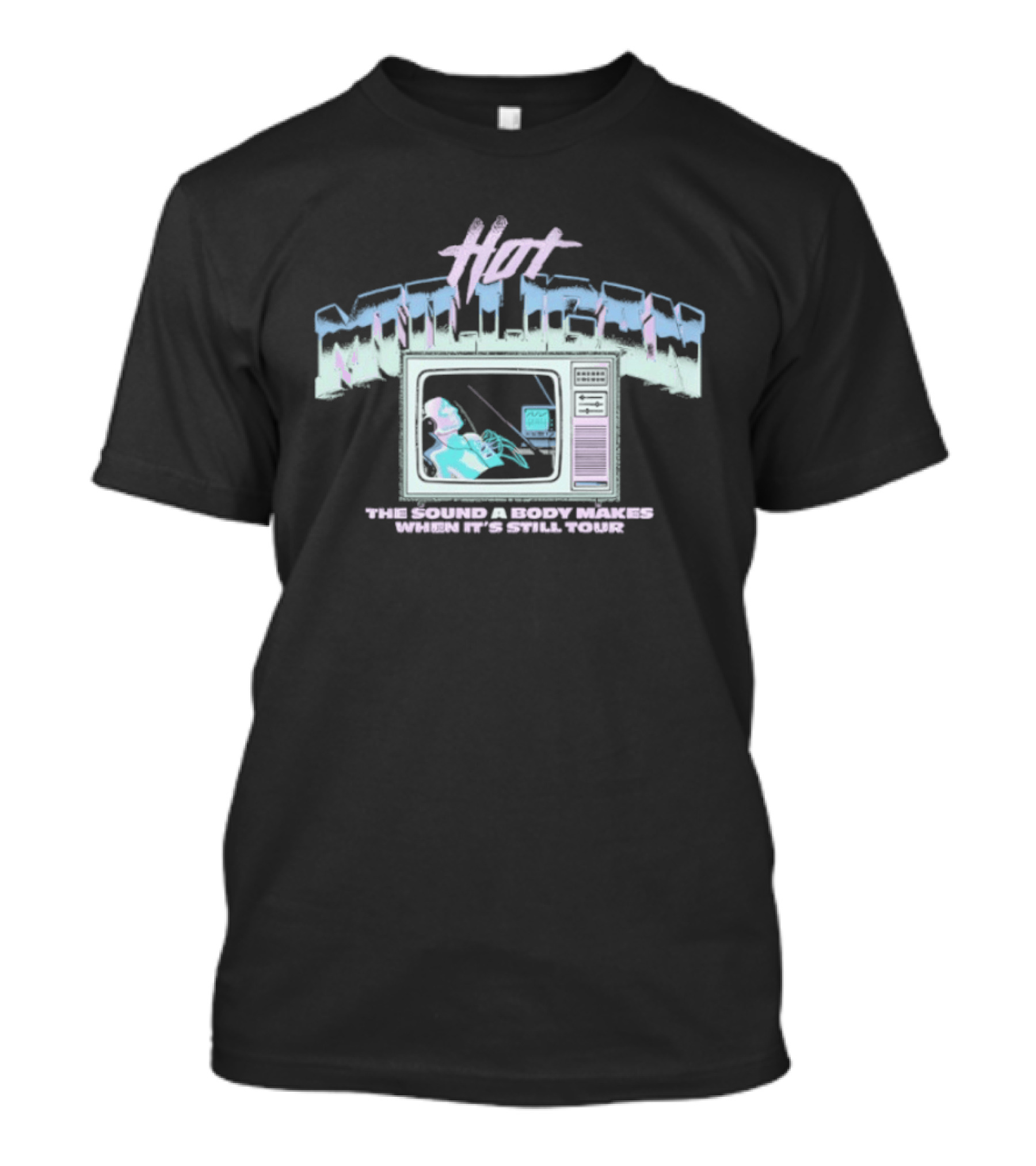 Hot Mulligan The Sound A Body Makes When It's Still Tour Vintage Television T-Shirt