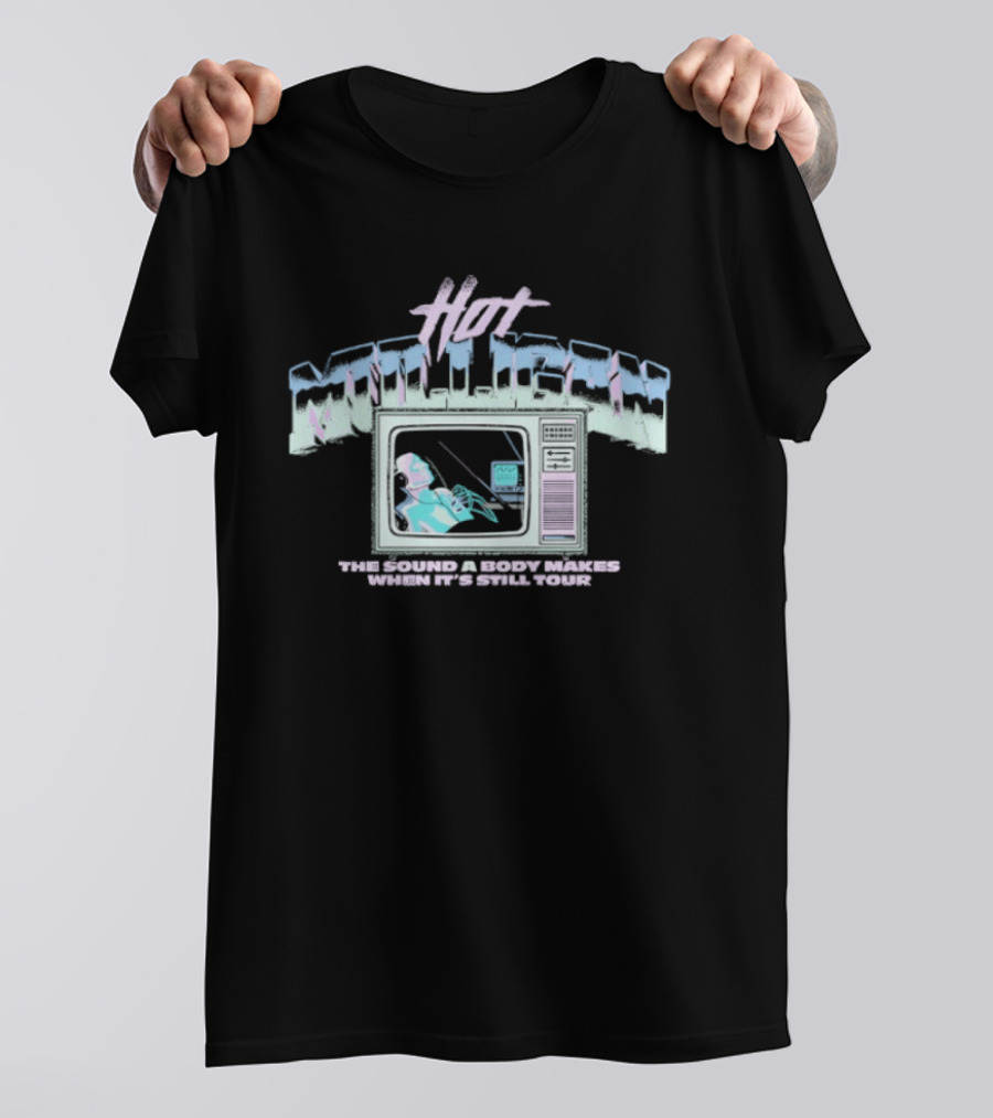 Hot Mulligan The Sound A Body Makes When It's Still Tour Vintage Television T-Shirt