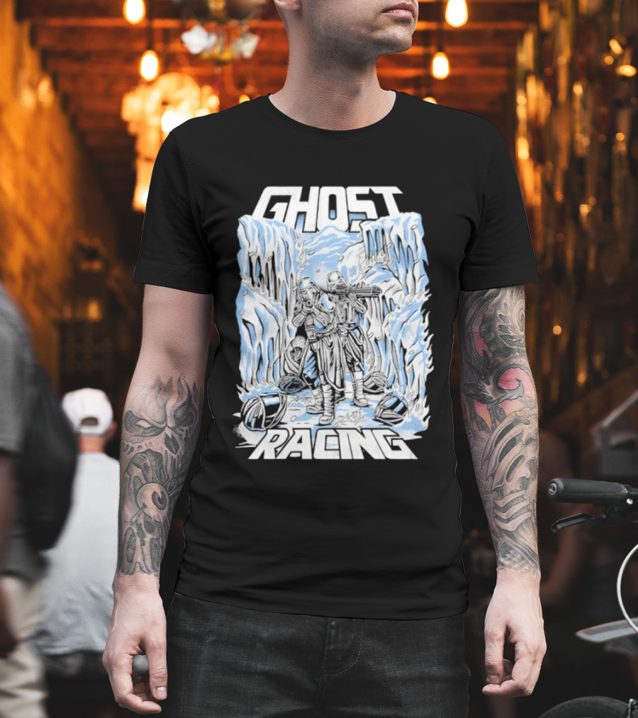 Ghost Racing Snowtrooper Frozen Specter Adventure T-Shirt