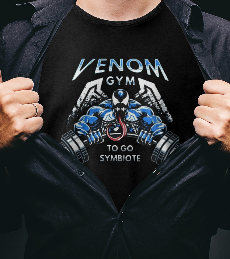 Venom Gym Workout Symbiote Strength Training T-Shirt