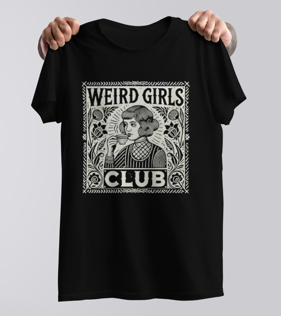 Weird Girls Club Vintage Aesthetic T-Shirt