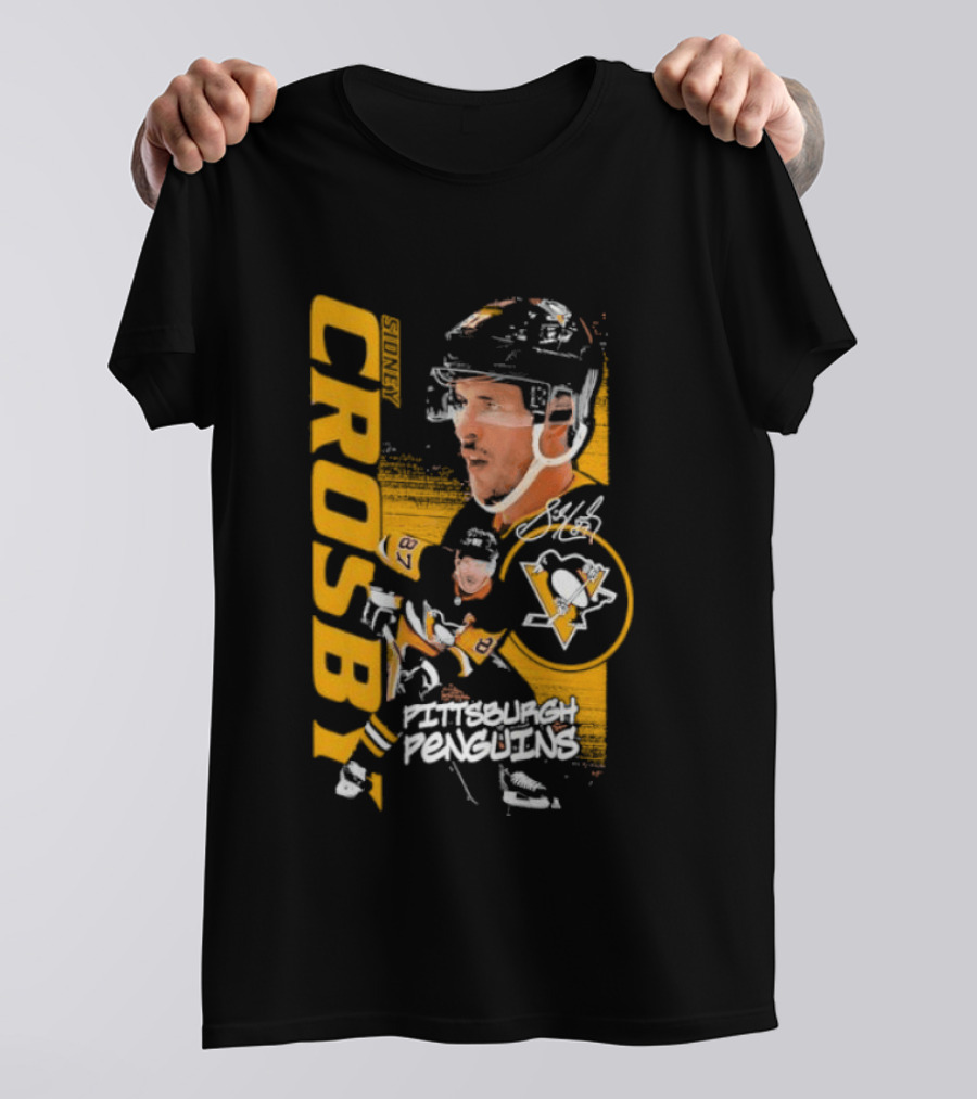 Pittsburgh Penguins Crosby Playmaker Hockey Legend T-Shirt