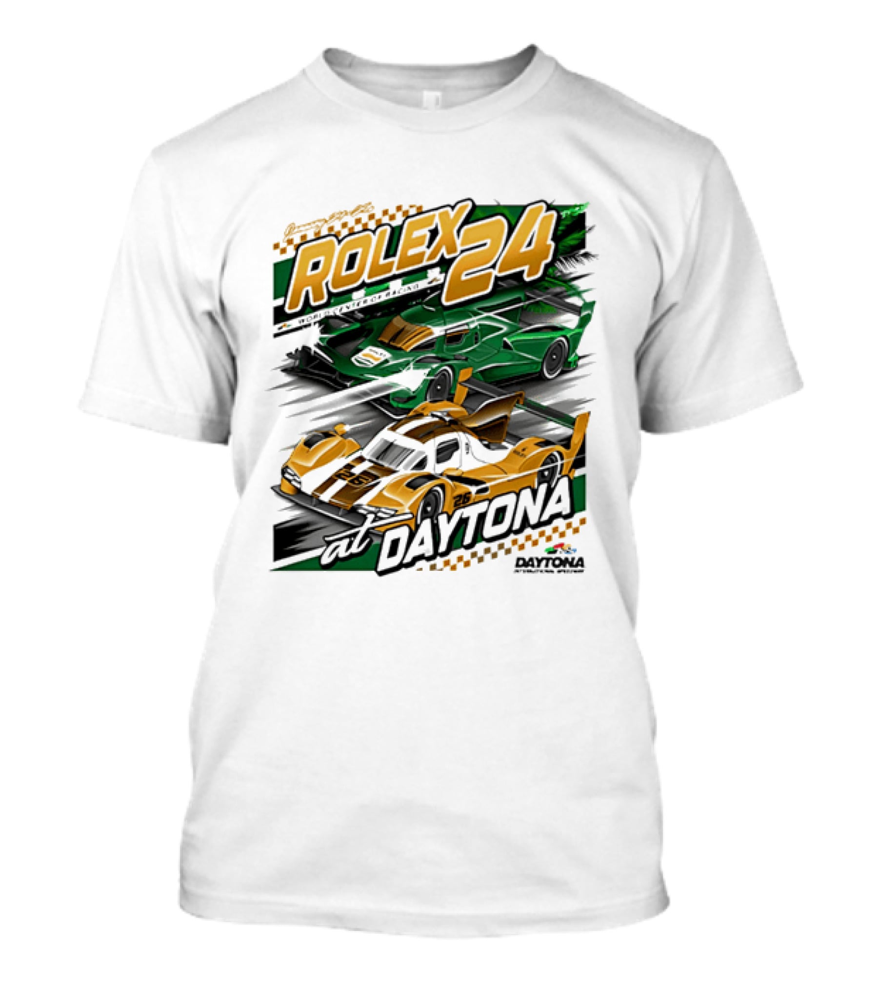 Rolex 24 At Daytona 2026 Racing Event Cars T-Shirt