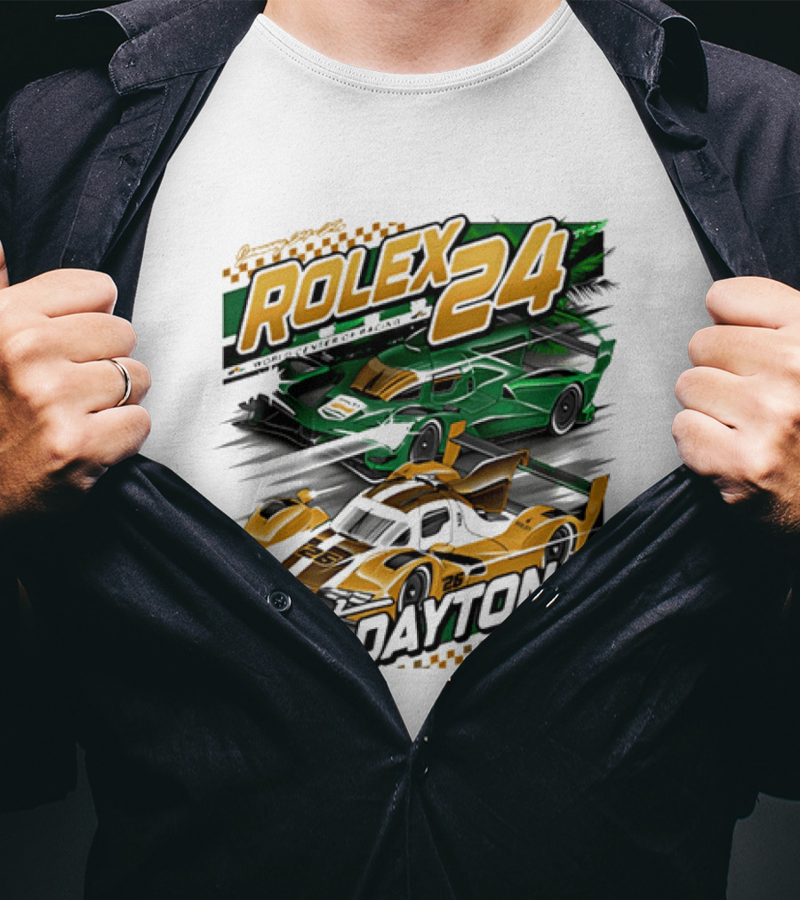Rolex 24 At Daytona 2026 Racing Event Cars T-Shirt
