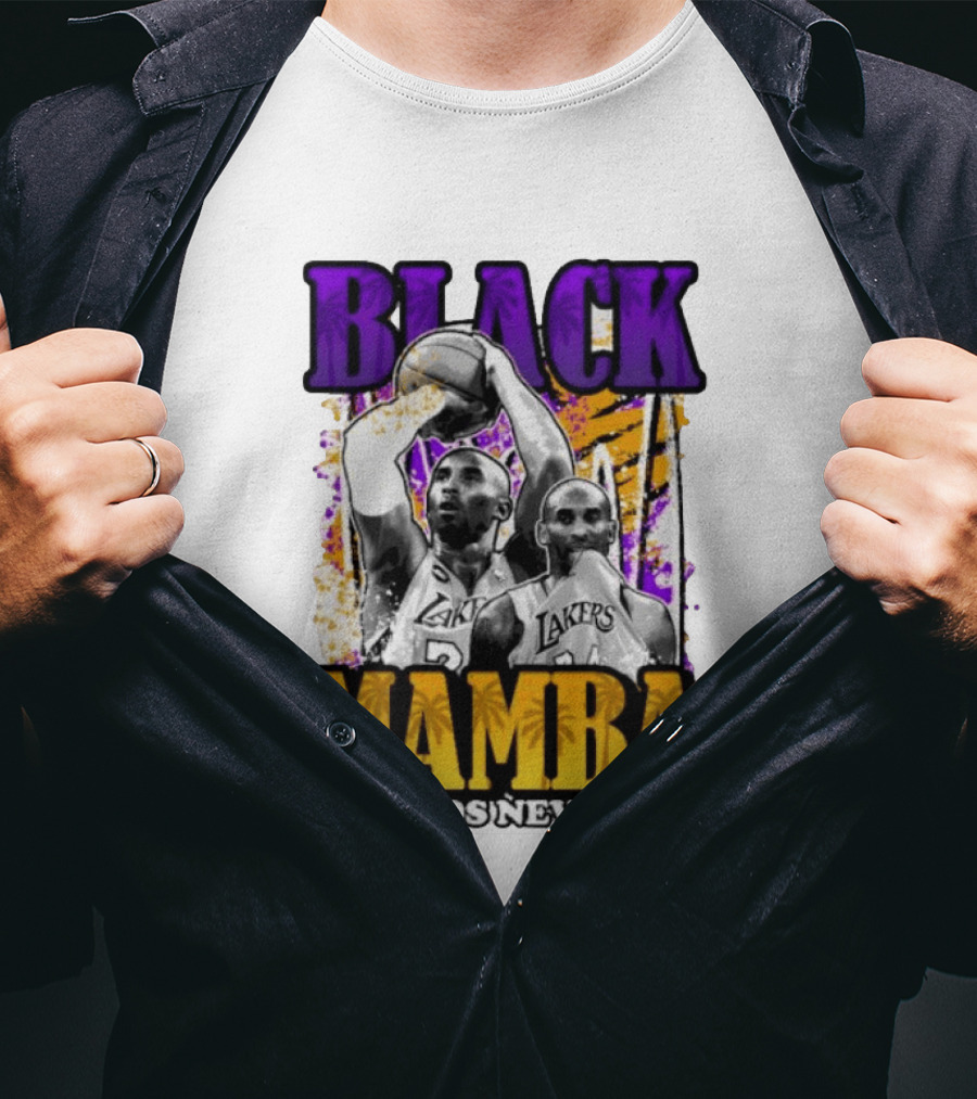 Black Mamba Lakers Legends Never Die T-Shirt